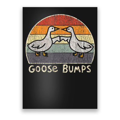 Silly Goose Funny Goose Bumps Funny Sayings Poster