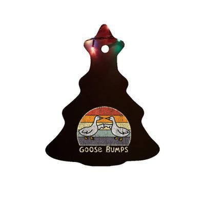 Silly Goose Funny Goose Bumps Funny Sayings Ceramic Tree Ornament