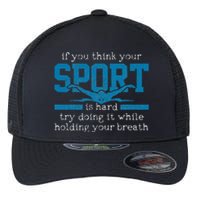 Swimmer Gift Funny Swimming Sports Quote Flexfit Unipanel Trucker Cap