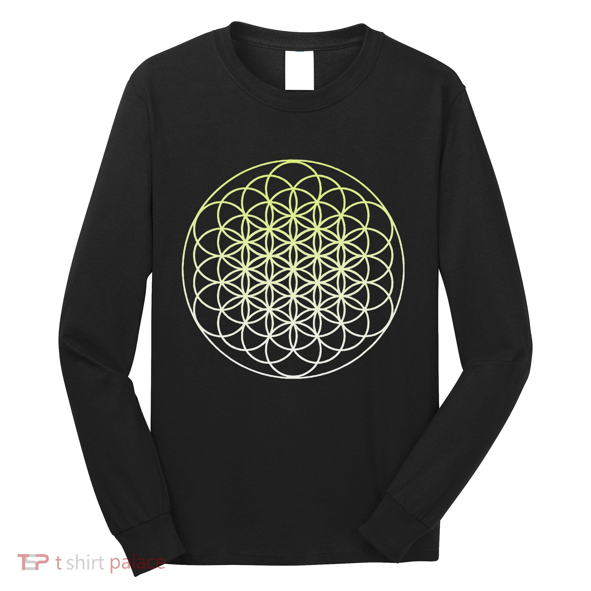 Sacred Geometry Flower Of Life Long Sleeve Shirt