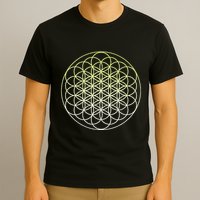 Sacred Geometry Flower Of Life T-Shirt