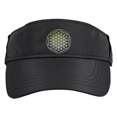 Sacred Geometry Flower Of Life Adult Drive Performance Visor