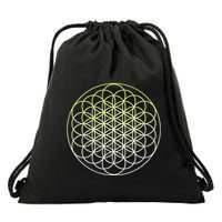 Sacred Geometry Flower Of Life Drawstring Bag