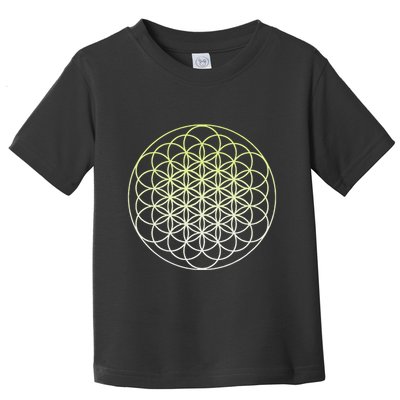 Sacred Geometry Flower Of Life Toddler T-Shirt