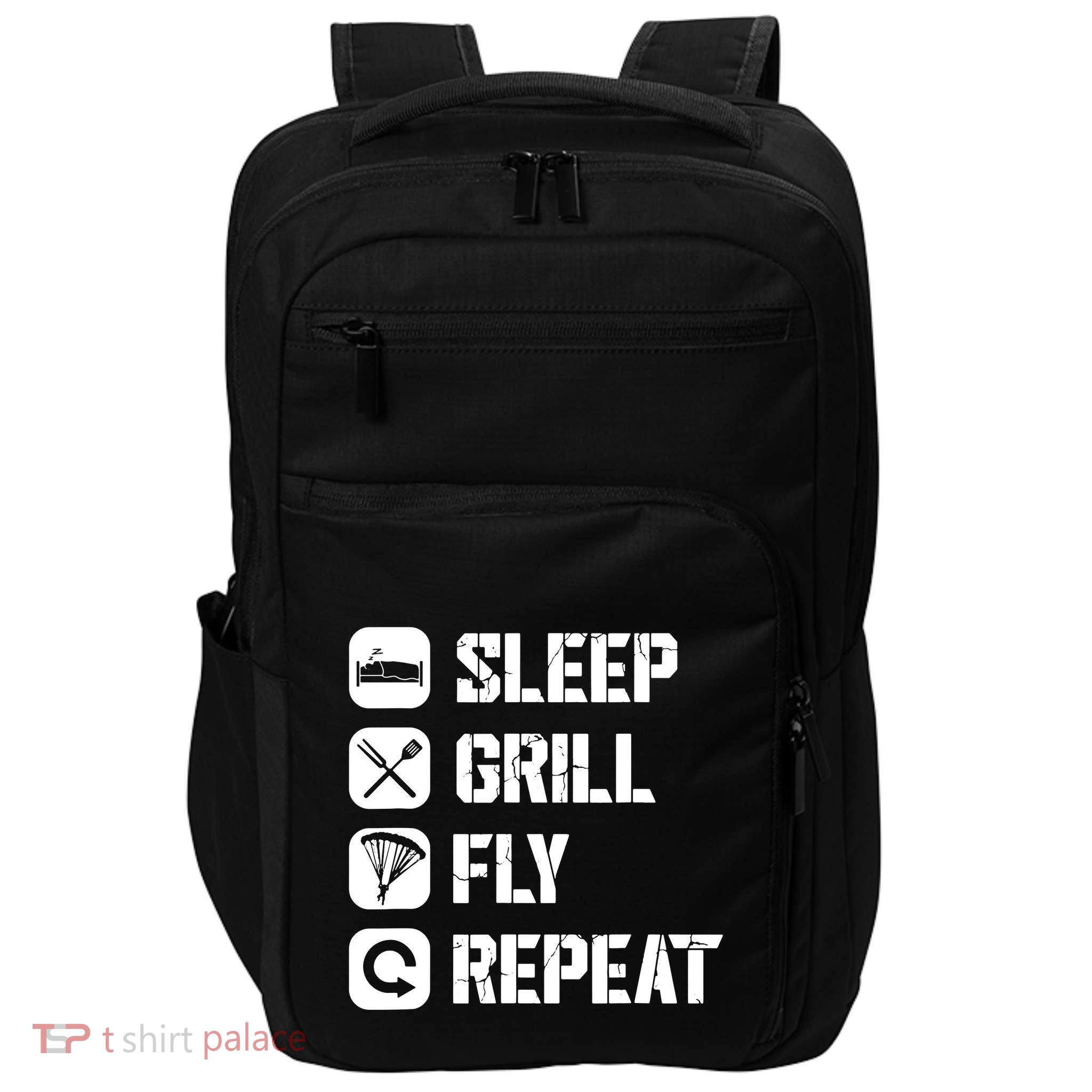 Sleep Grill Fly Repeat Impact Tech Backpack