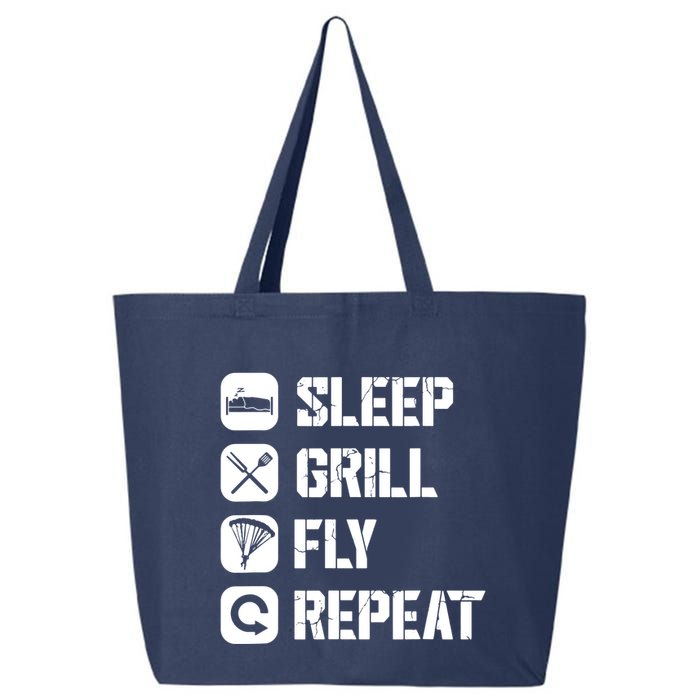 Sleep Grill Fly Repeat 25L Jumbo Tote