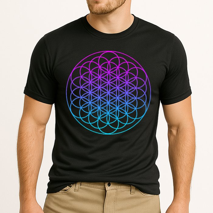 Sacred Geometry Flower Of Life Performance Shirt