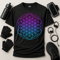 Sacred Geometry Flower Of Life Performance Shirt