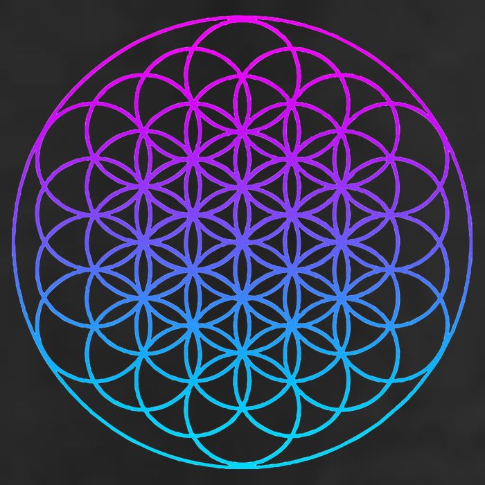 Sacred Geometry Flower Of Life Beanie