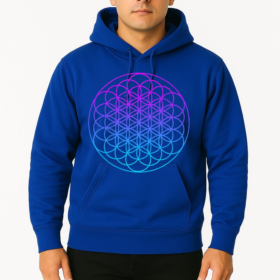 Sacred Geometry Flower Of Life Hoodie