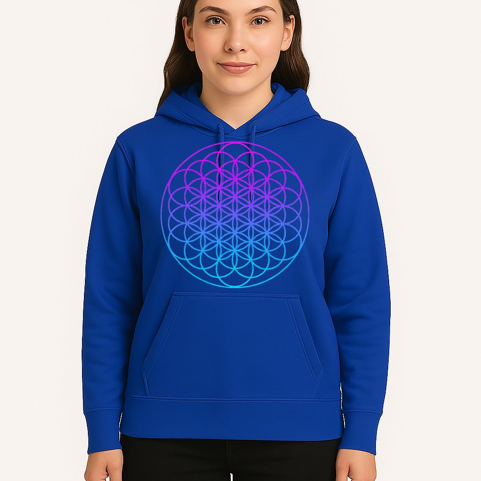 Sacred Geometry Flower Of Life Hoodie