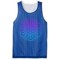 Sacred Geometry Flower Of Life Mesh Reversible Basketball Jersey Tank