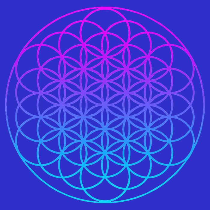 Sacred Geometry Flower Of Life Mesh Reversible Basketball Jersey Tank