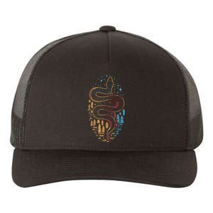 Snake Gifts For Boy And Women Viper Herpetol Yupoong Adult 5-Panel Trucker Hat