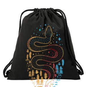 Snake Gifts For Boy And Women Viper Herpetol Drawstring Bag