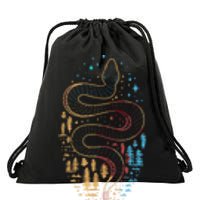 Snake Gifts For Boy And Women Viper Herpetol Drawstring Bag