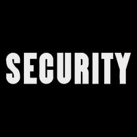 Security Guard For Security Staff Drawstring Bag