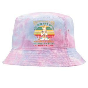 Sagittarius Girl For Yoga Black Women Birthday Gifts Tie-Dyed Bucket Hat