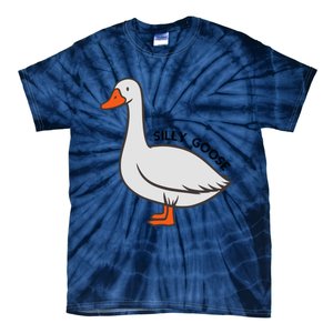 Silly Goose Funny Duck Tie-Dye T-Shirt