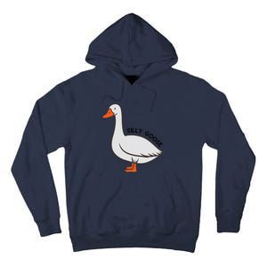 Silly Goose Funny Duck Tall Hoodie