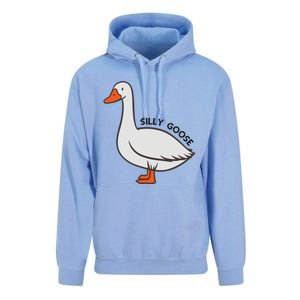 Silly Goose Funny Duck Unisex Surf Hoodie