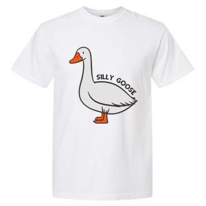 Silly Goose Funny Duck Garment-Dyed Heavyweight T-Shirt