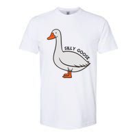 Silly Goose Funny Duck Softstyle CVC T-Shirt