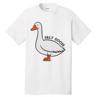 Silly Goose Funny Duck Tall T-Shirt