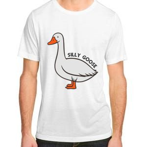 Silly Goose Funny Duck Adult ChromaSoft Performance T-Shirt