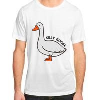 Silly Goose Funny Duck Adult ChromaSoft Performance T-Shirt