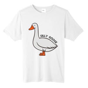 Silly Goose Funny Duck Tall Fusion ChromaSoft Performance T-Shirt