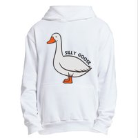 Silly Goose Funny Duck Urban Pullover Hoodie