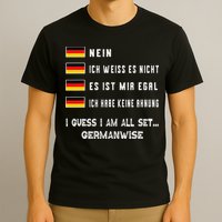 Speaking German Funny Deutsch Student German Language T-Shirt