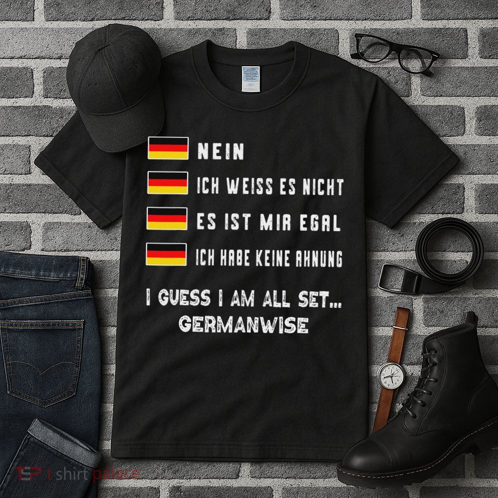 Speaking German Funny Deutsch Student German Language Tall T-Shirt