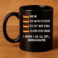 Speaking German Funny Deutsch Student German Language 11oz C Handle Ceramic Mug