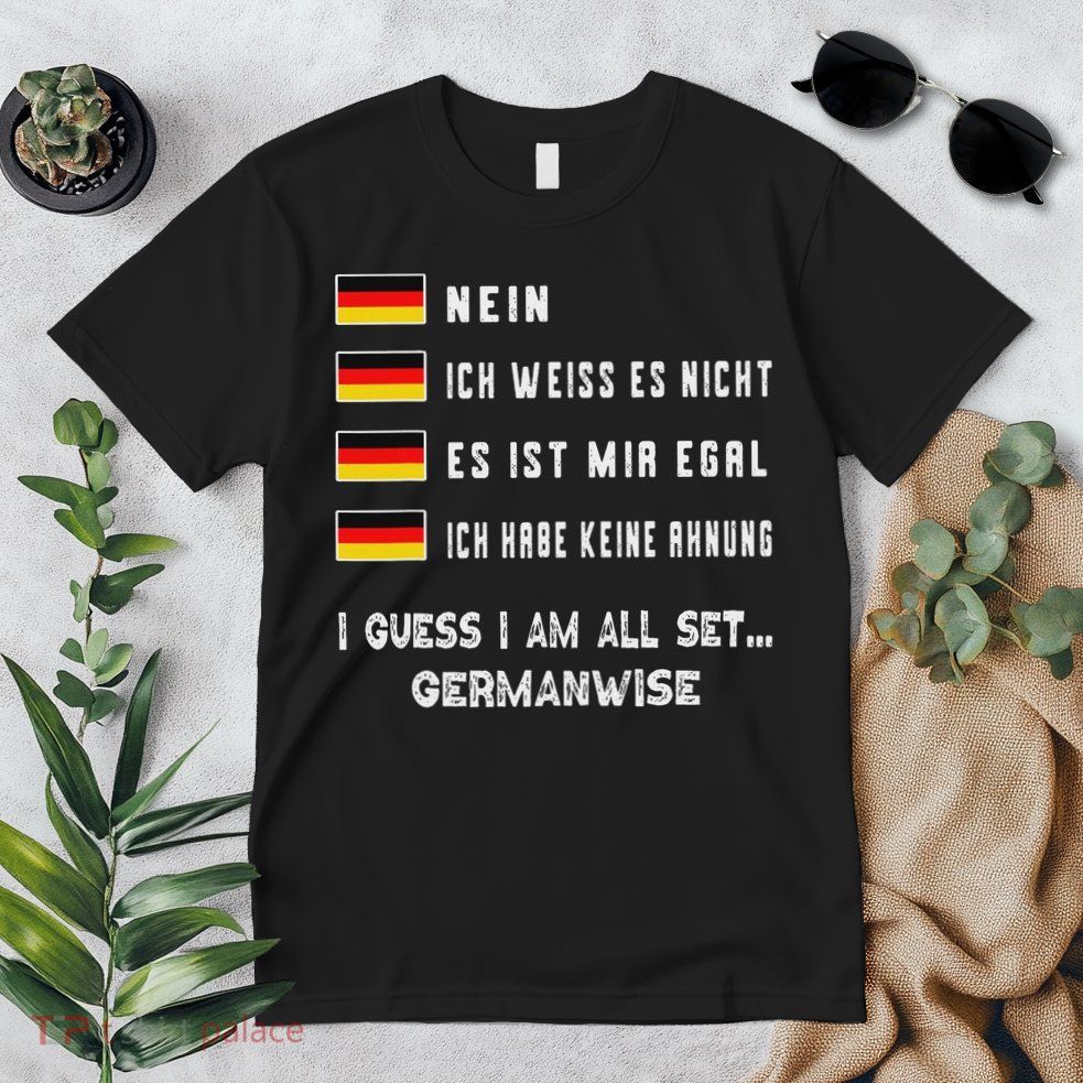 Speaking German Funny Deutsch Student German Language Premium T-Shirt