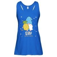 Silly Gnome Funny Summer Matching For Family Gift Ladies Essential Flowy Tank