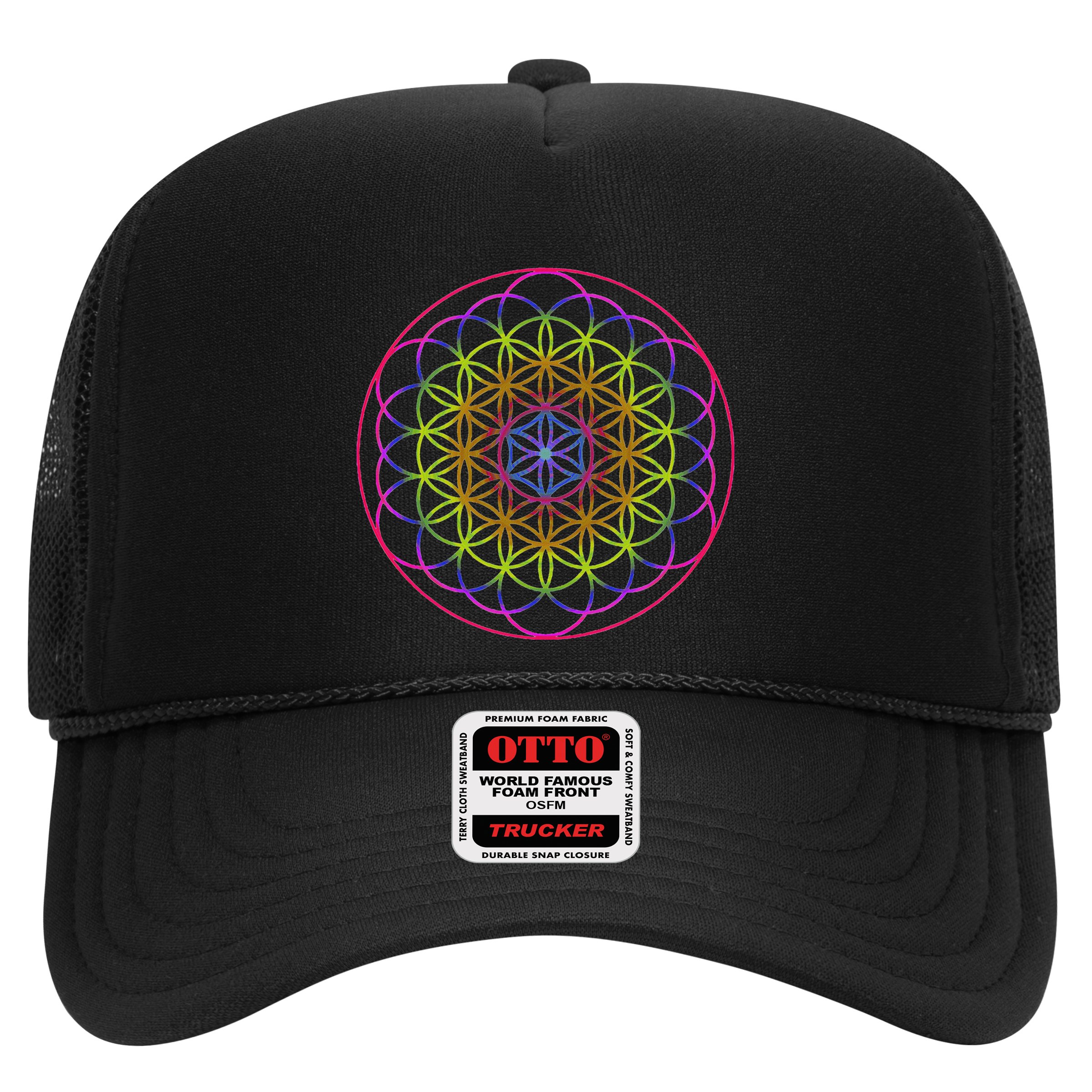 Sacred Geometry Flower Of Life Hat
