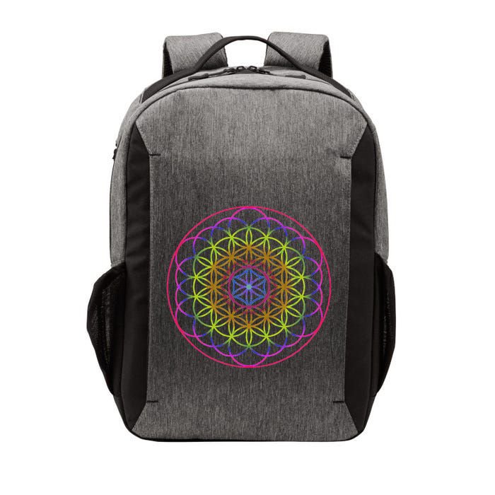 Sacred Geometry Flower Of Life Vector Backpack