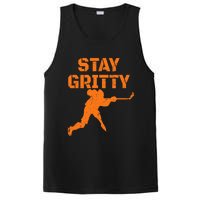 STAY GRITTY Funny Ice Hockey Philly gift Vintage PosiCharge Competitor Tank