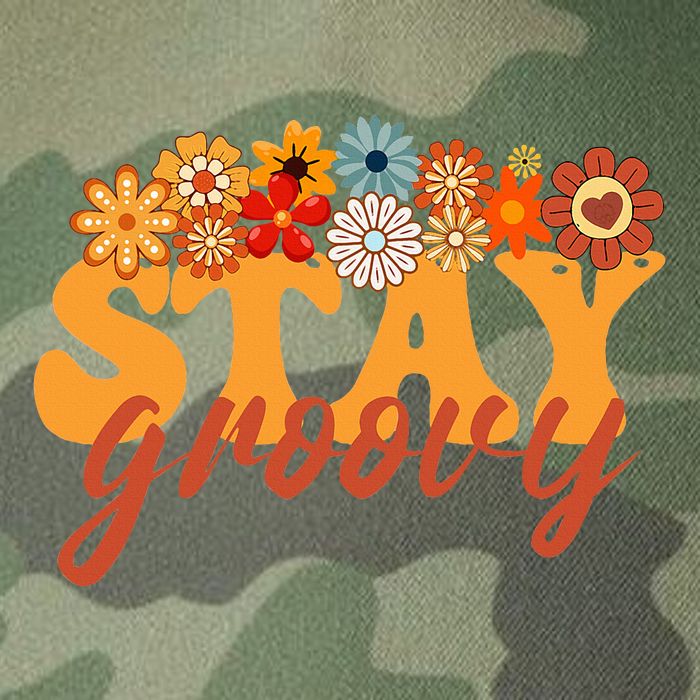 Stay Groovy Flower Power Retro Hippie Vibes Legacy Tie Dye Trucker Hat