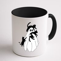 Spooky Ghost Funny Cat Lover Mug