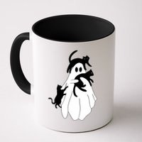 Spooky Ghost Funny Cat Lover Mug
