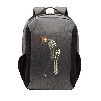 Skeleton Golf Funny Halloween Golfing Sports Vector Backpack