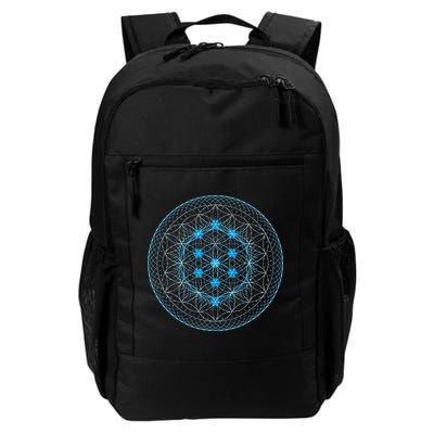 Sacred Geometry Flower Of Life With Kabbalah Backpack