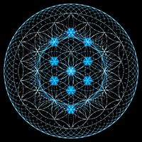 Sacred Geometry Flower Of Life With Kabbalah Tall Sweatshirt