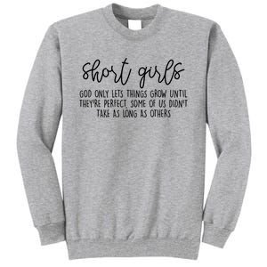 Short Girl Funny Fall Season Christian Tall Sweatshirt