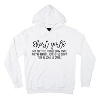 Short Girl Funny Fall Season Christian Hoodie