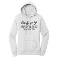 Short Girl Funny Fall Season Christian Women's Pullover Hoodie