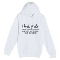 Short Girl Funny Fall Season Christian Premium Pullover Hoodie